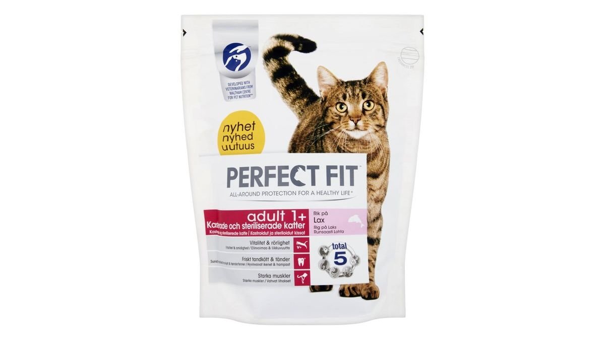 Adult 1+ laks, Perfect Fit 750 g