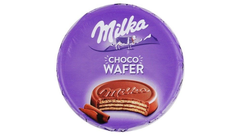 Вафля Milka в молочном шоколаде, 30 г