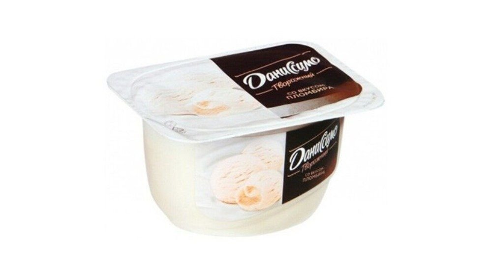 Десерт DANONE Даниссимо Пломбир 130г п/у