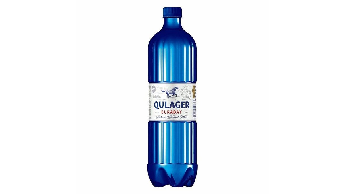 Вода Qulager Burabay газированная 1 л