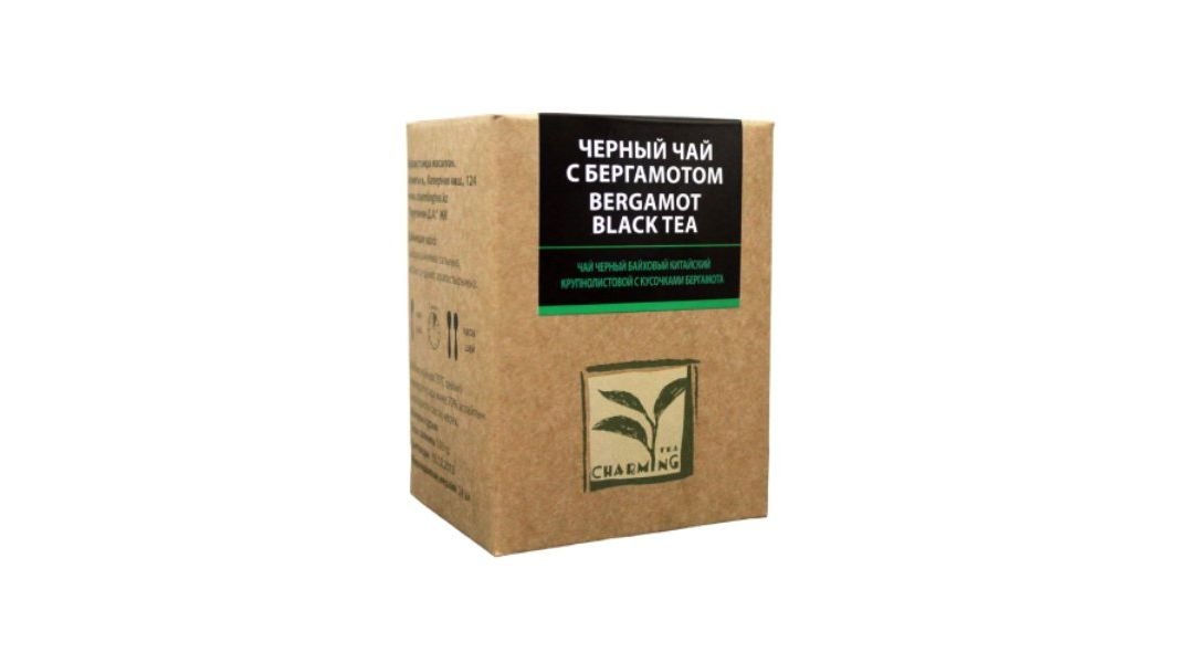 Чай Charming Tea черный с бергамотом 100 г