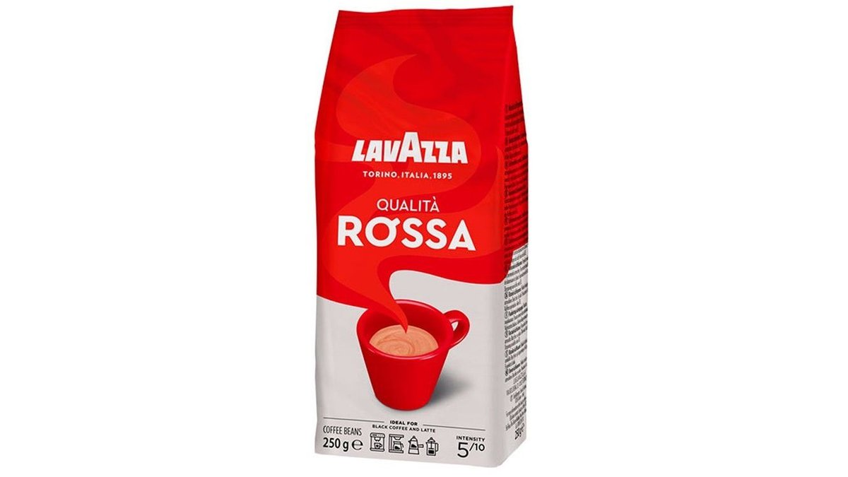 Кофе LAVAZZA Qualita Rossa зерновой 250г м/у