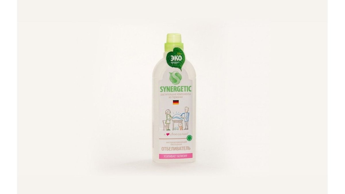 Отбеливатель для белья Synergetic 1 л