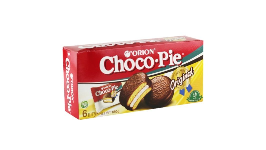 Orion Печенье Choco Pie, 6 Х 30 Гр