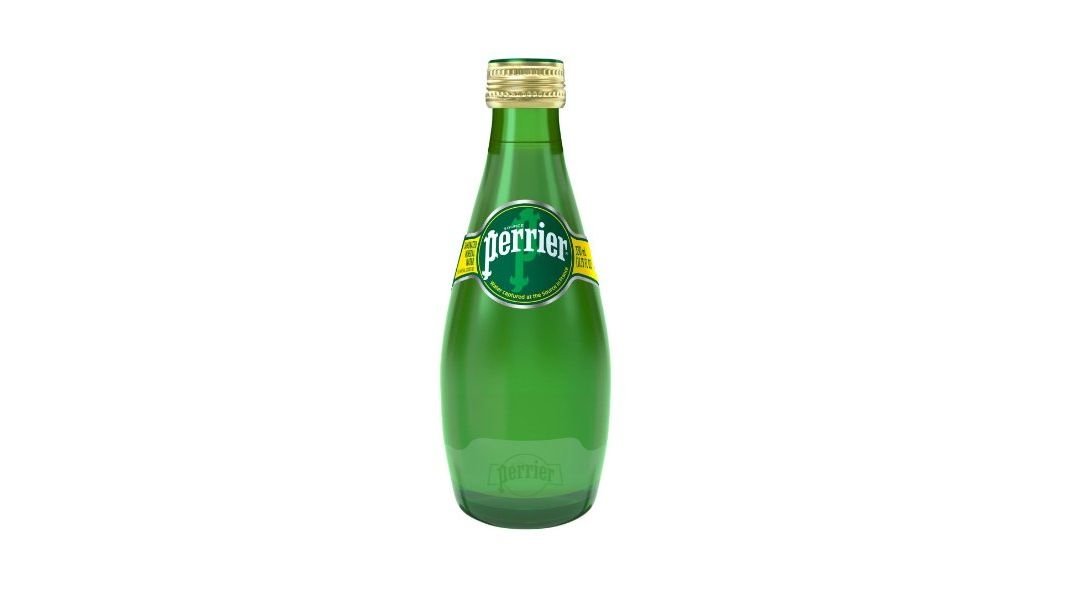 Вода Perrier минеральная газированная 0.33 л стекло