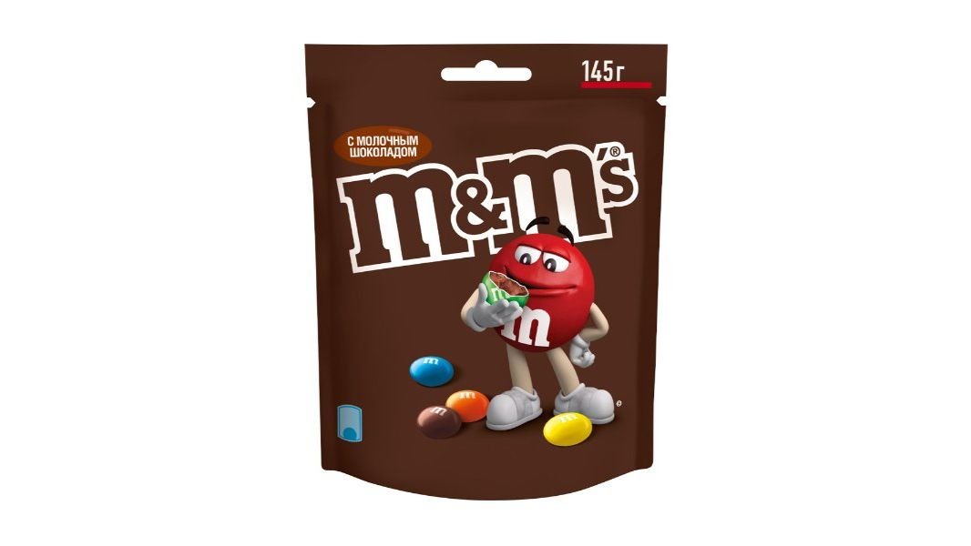 Драже M&M С молочным шоколадом 145г м/у