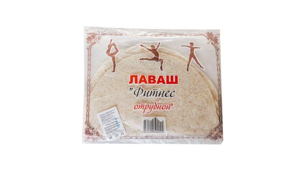 Лаваш S.T.A.N. KZ Фитнес отрубной 150 г