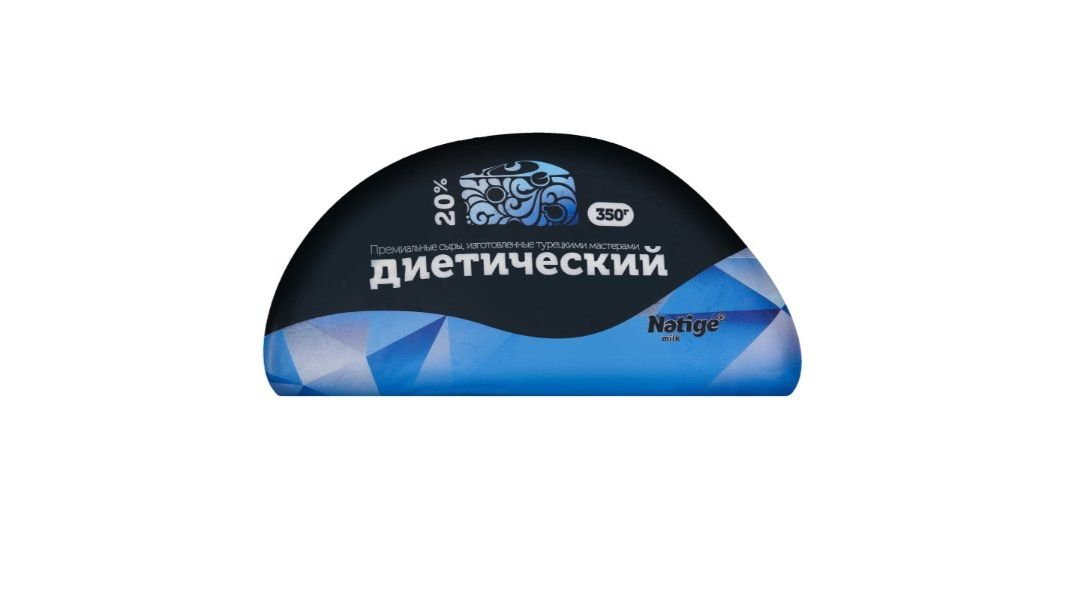 Сыр NATIGE Диетический 20% 350г м/у