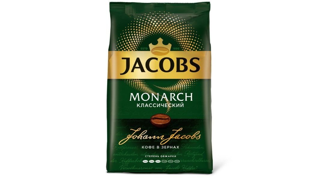 Кофе Jacobs Monarch Классический зерновой 800 г