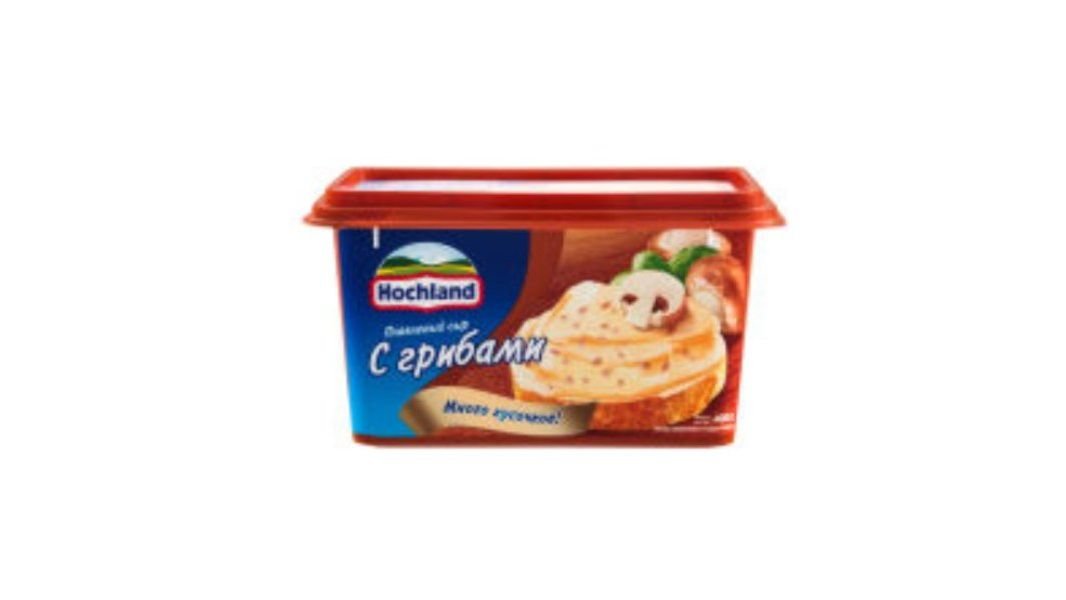 Сыр плавленый Hochland с грибами 400 г