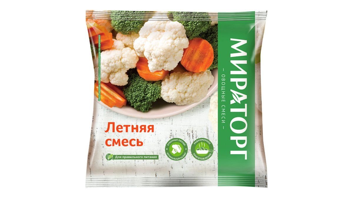 Смесь овощная Мираторг Летняя 400 г