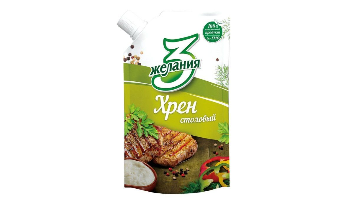 Хрен 3 Желания столовый 140 г