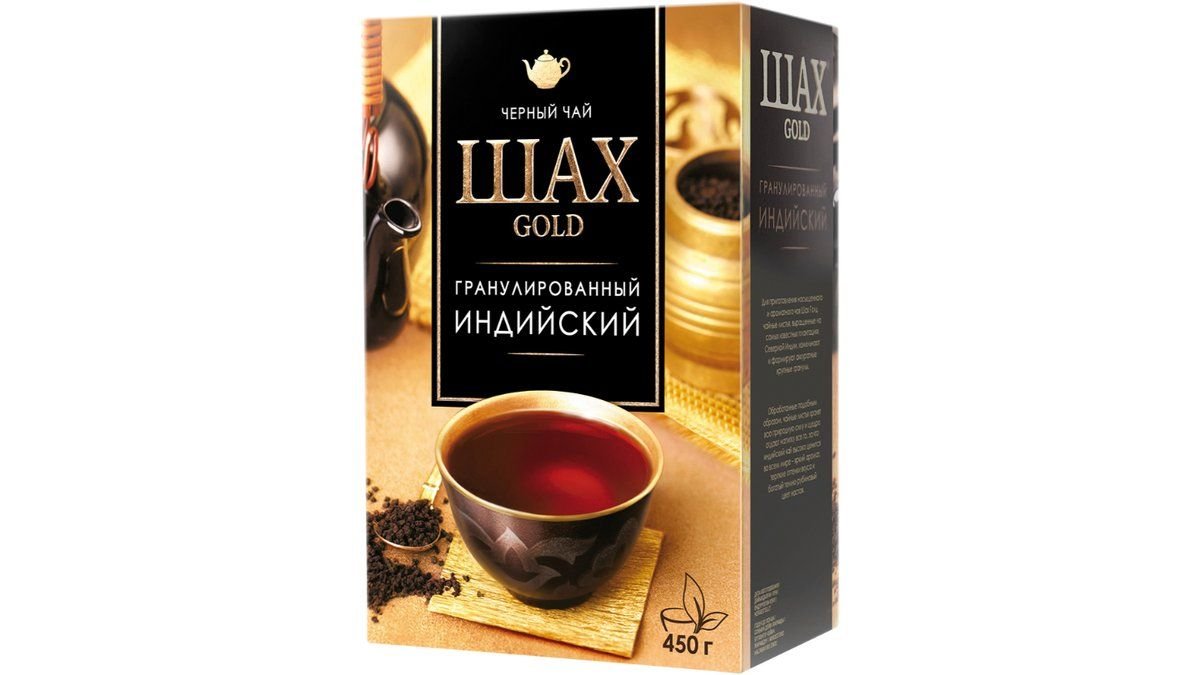 Шах Чай черный Индийский Gold 450 г