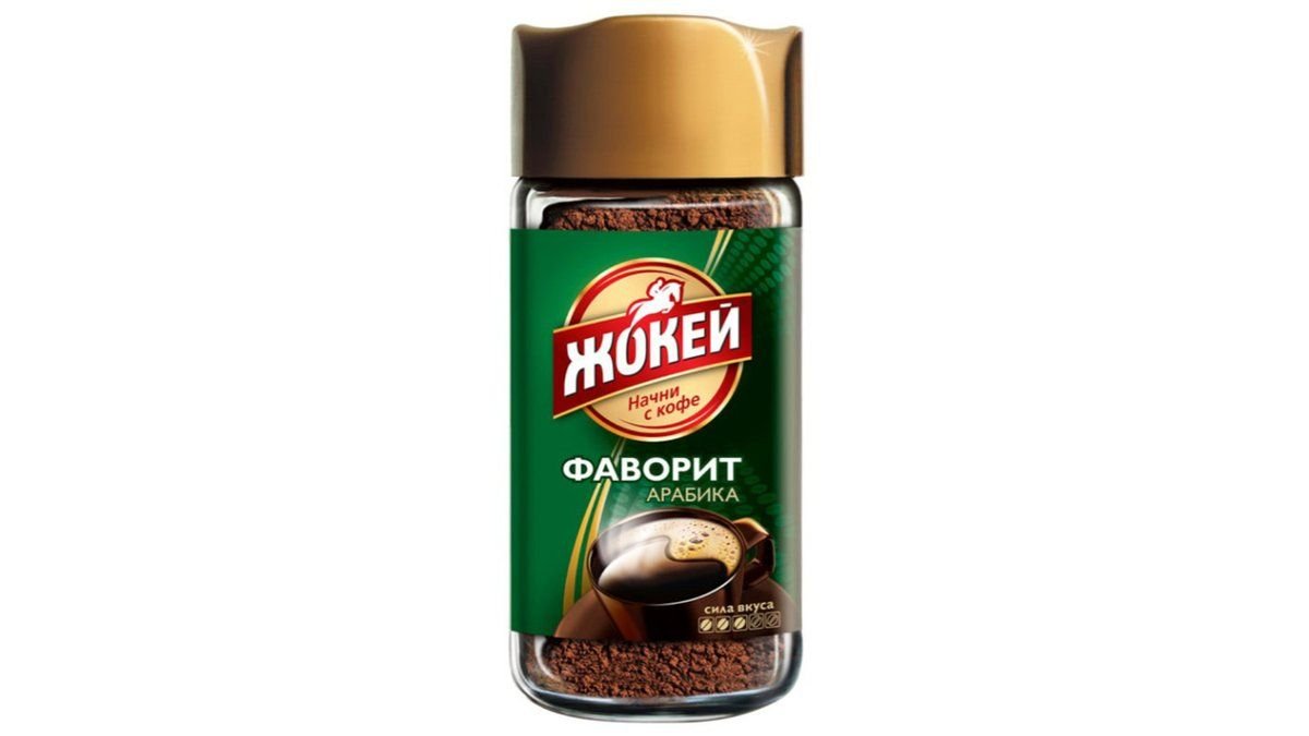Кофе Жокей Фаворит Арабика растворимый 95 г