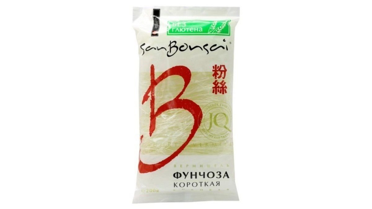 San Bonsai вермишель фунчоза короткая нов. 200 г