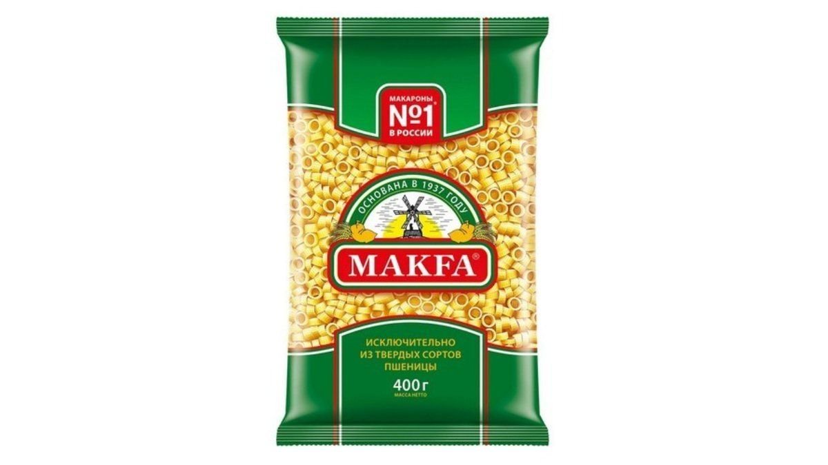 Makfa макаронные изделия Кольца 400 г