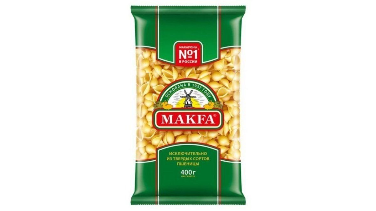 Makfa макаронные изделия ракушки 400 г