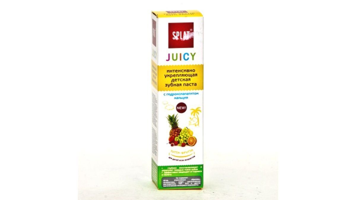 Зубная паста детская Тутти-фрутти Juicy Splat 35 мл