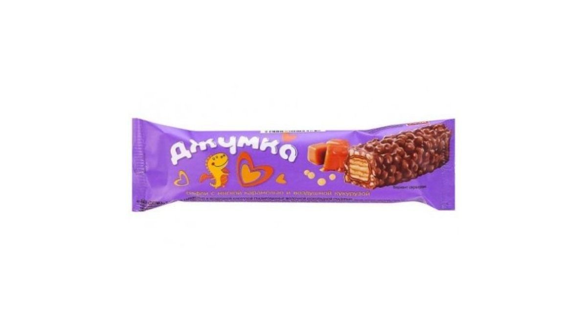 Вафельный батончик Яшкино Джумка 37 г