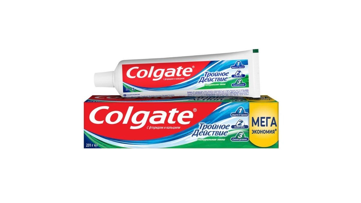 Паста зубная Colgate тройное действие 150 мл