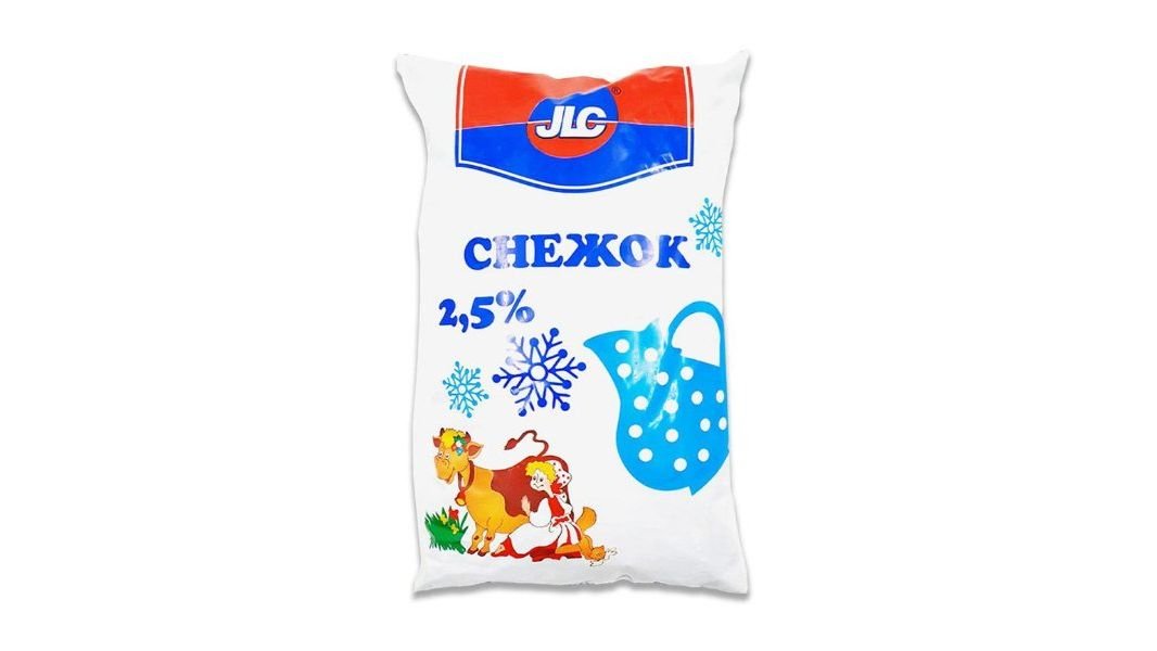 Кефир Jlc Снежок натуральный 2.5% 900 мл