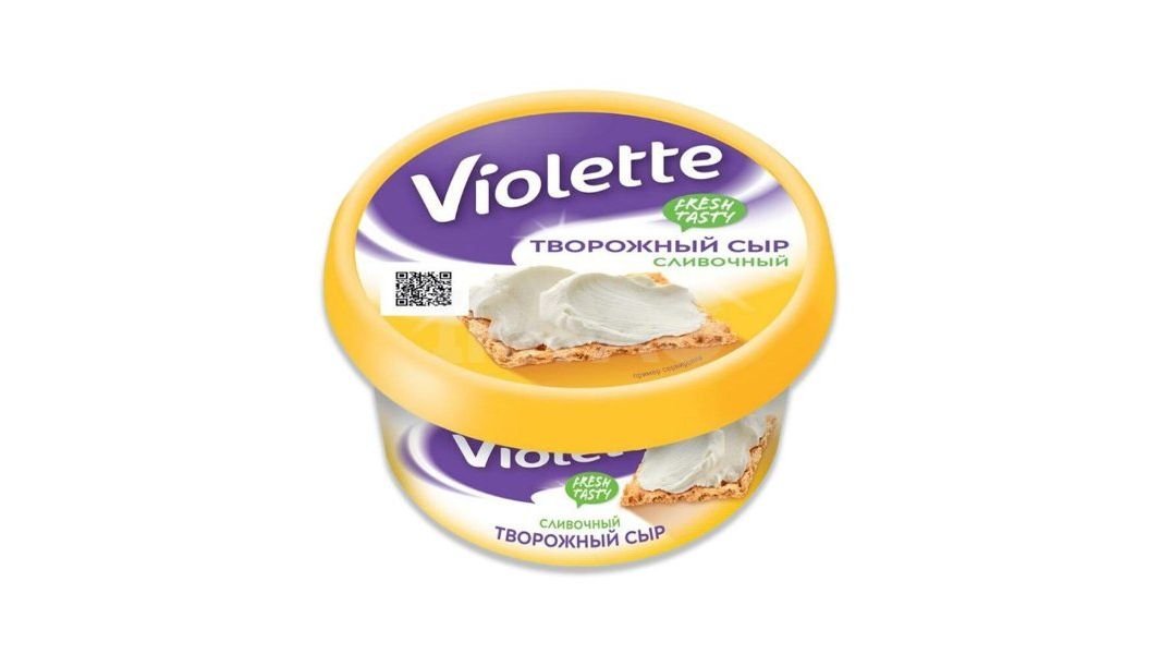 Творожный сыр Violette сливочный 140 г
