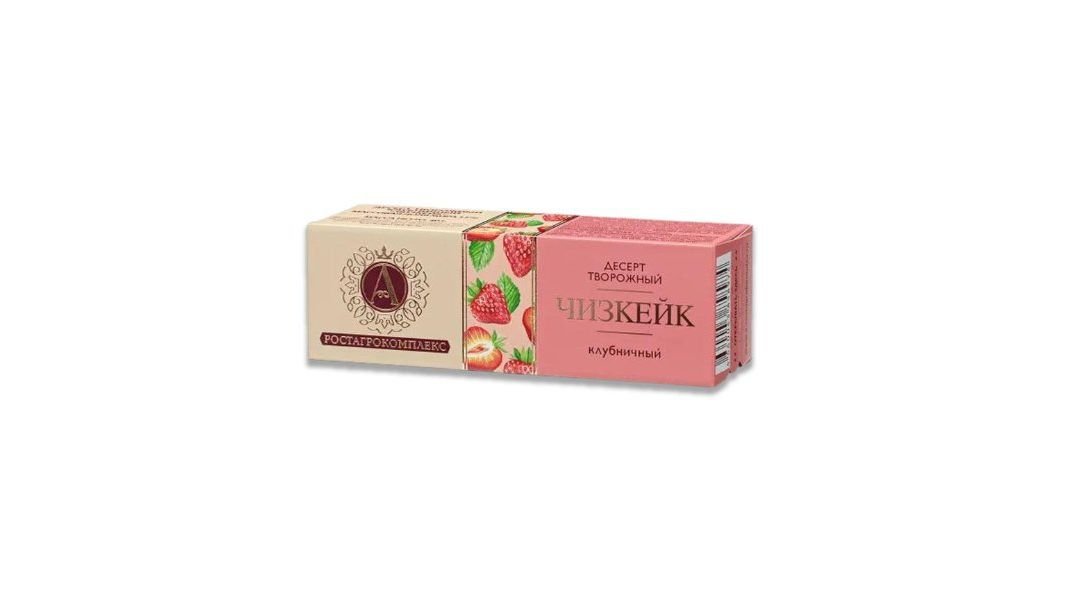 Чизкейк А.Ростагрокомплекс клубничный 15% 40 г