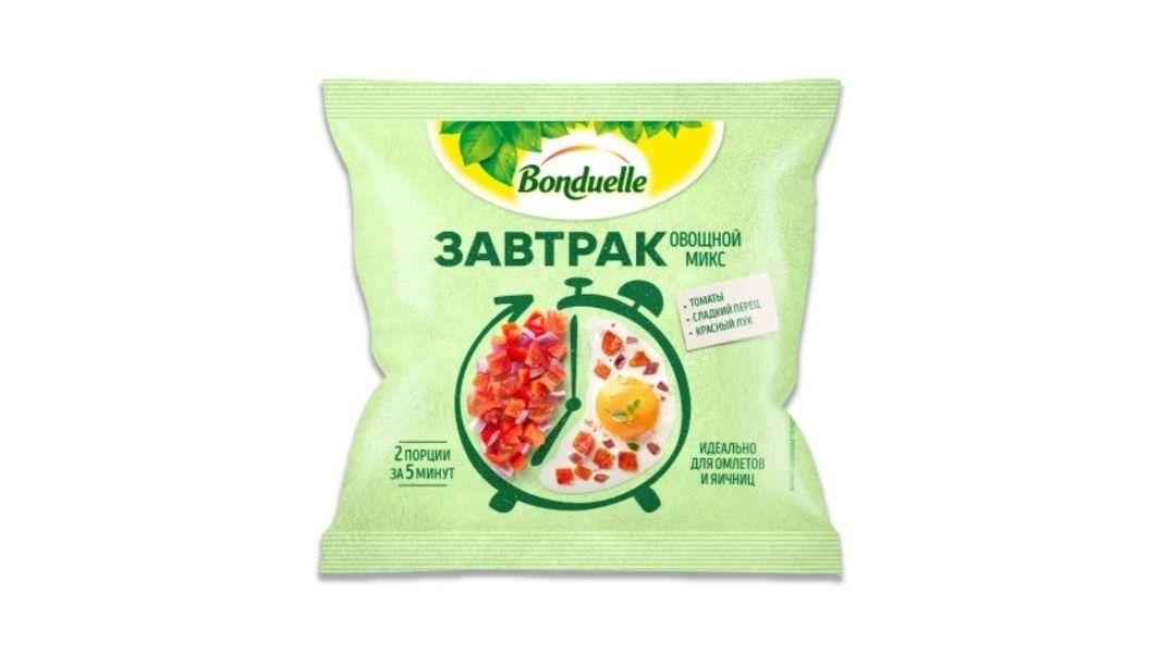 Овощной микс для завтрака с томатами Bonduelle 200 г