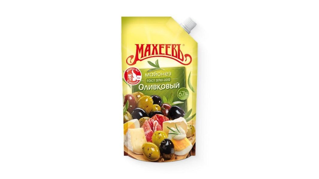 Майонез Махеевъ оливковый 67% 190 г