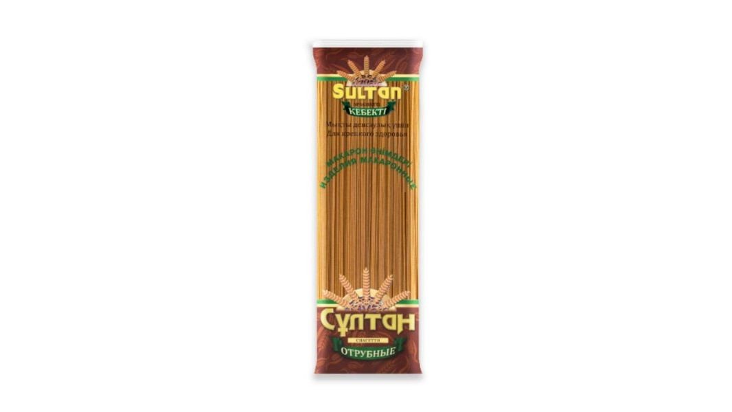 Макароны Султан отрубные спагетти 400 г