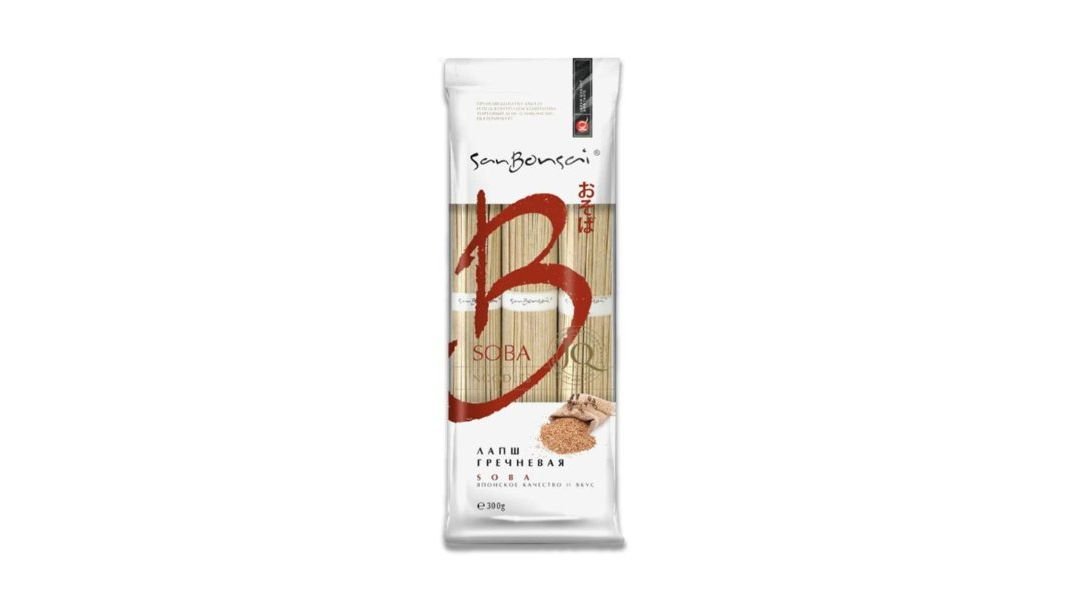 Лапша Sanbonsai Soba гречневая 300 г