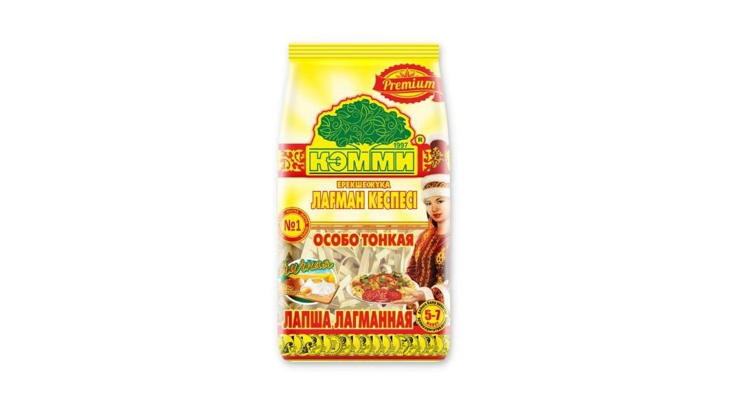 Лапша Кэмми Premium лагманная яичная 200 г