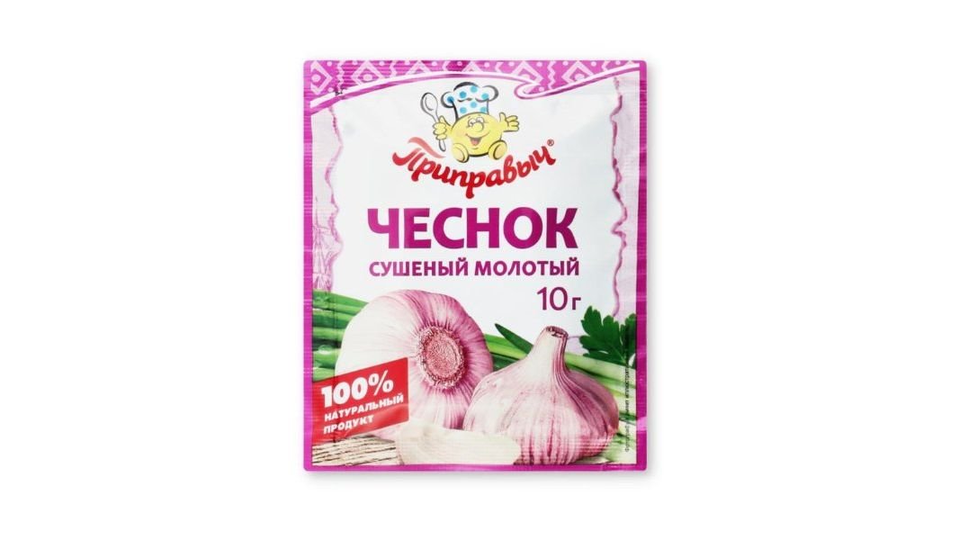 Специи Приправыч чеснок сушеный молотый 10 г
