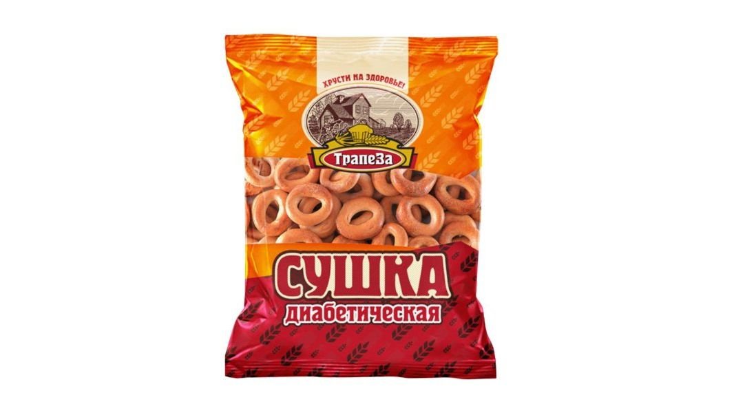 Сушки Трапеза Диабетические 300 г