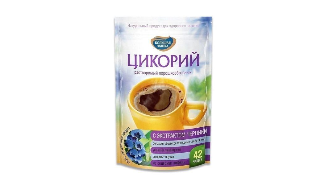 Цикорий Большая чашка с экстрактом черники 85 г