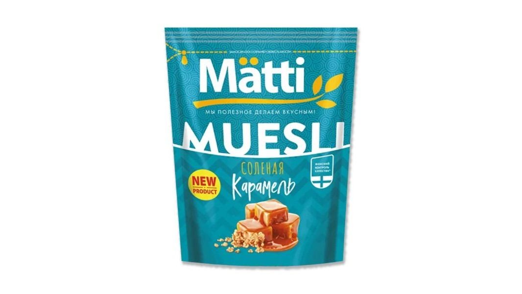 Matti | Мюсли Соленая карамель 250 гр