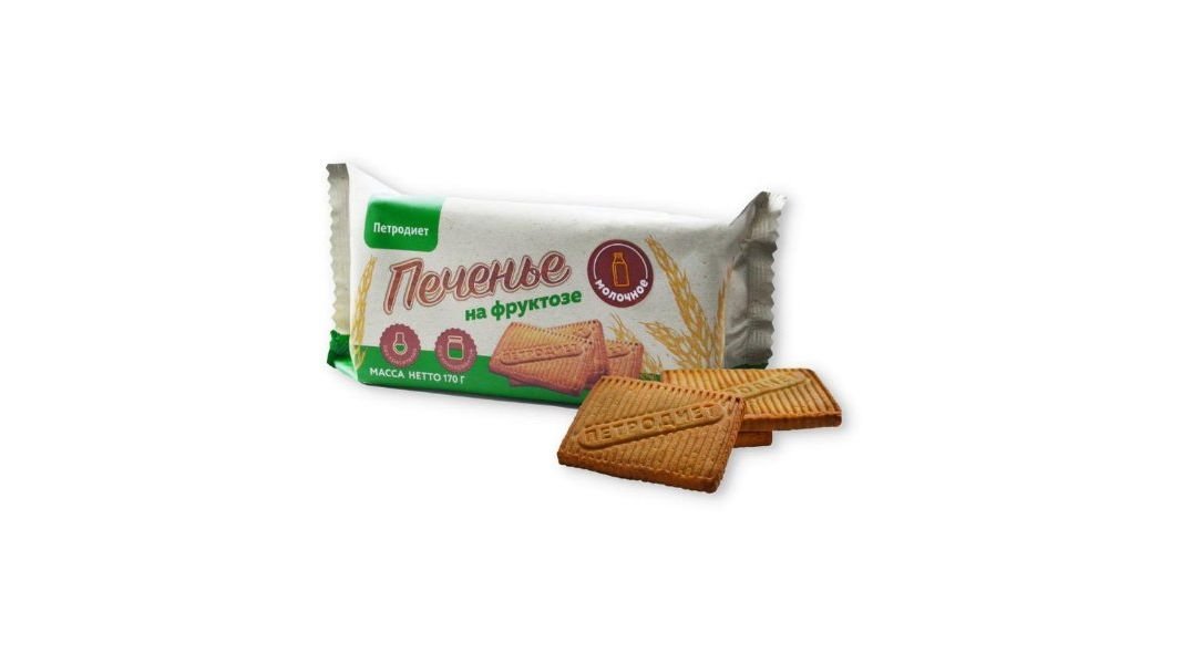 Печенье Петродиет мол на фруктозе 170 г