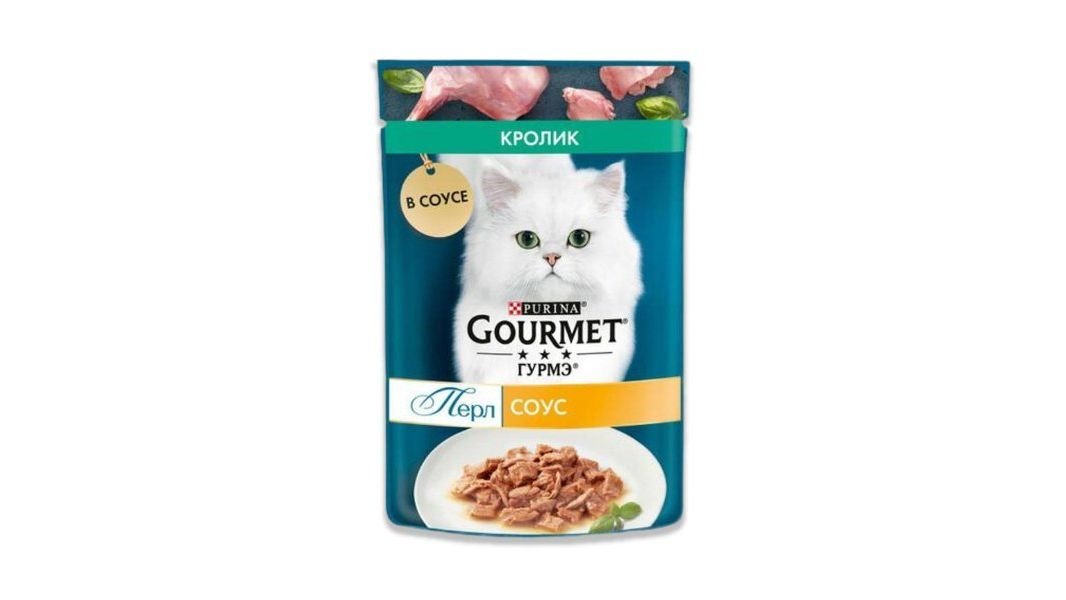 Корм для кошек Gourmet Perle с кроликом 75 г