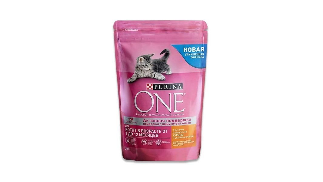Корм для котят Purina One Курица и цельные злаки 200 г