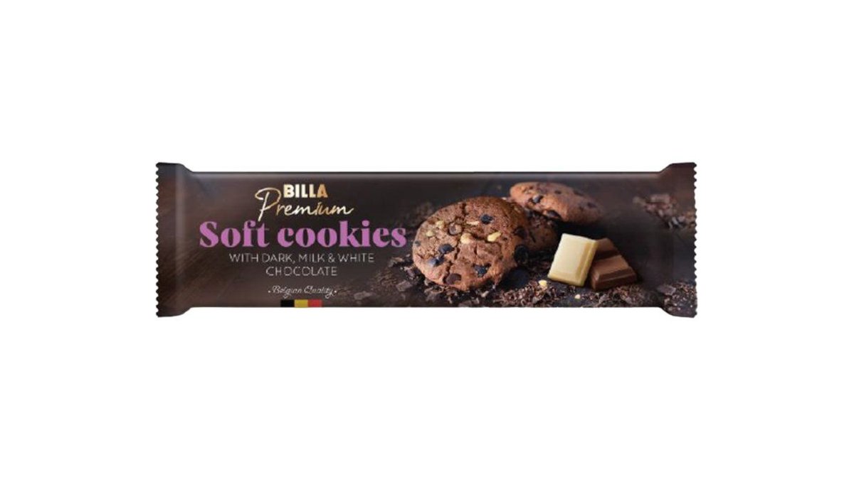 BILLA PREMIUM Soft cookies 210g
