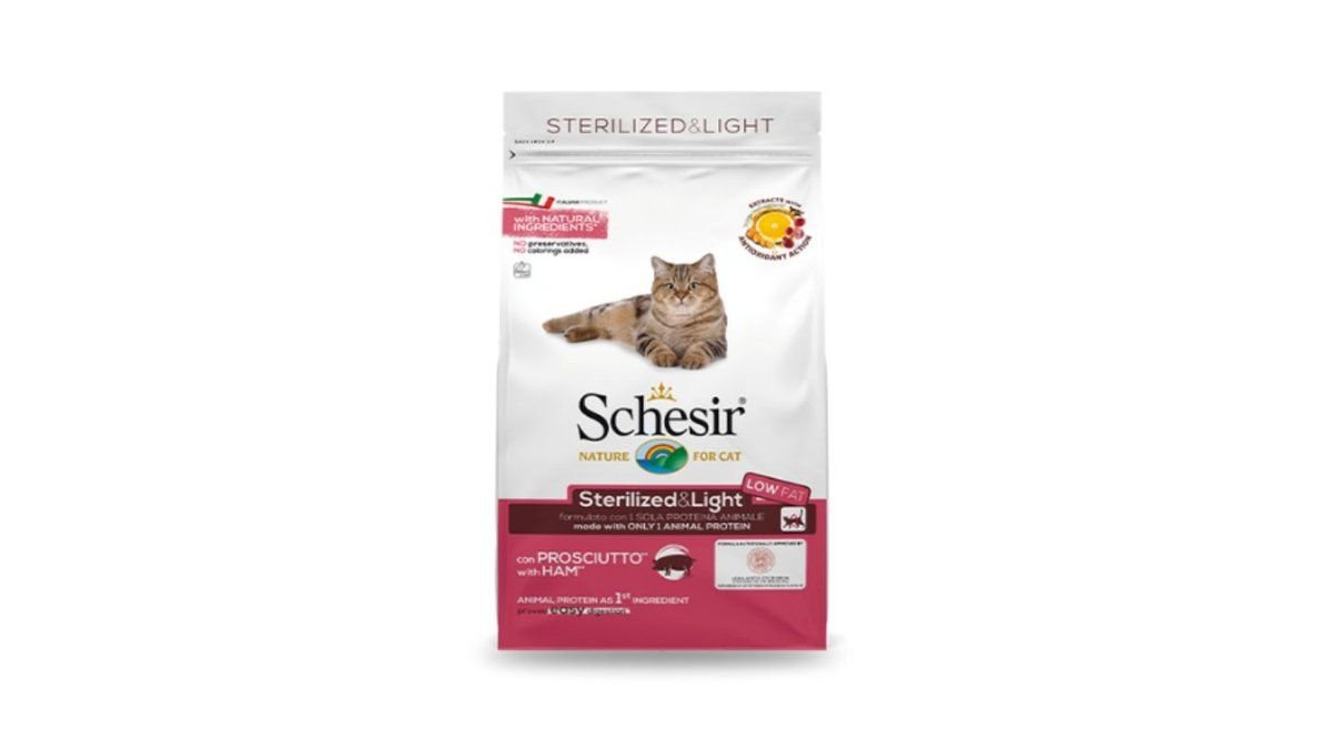 Schesir Sterilised & Light Ham 10kg