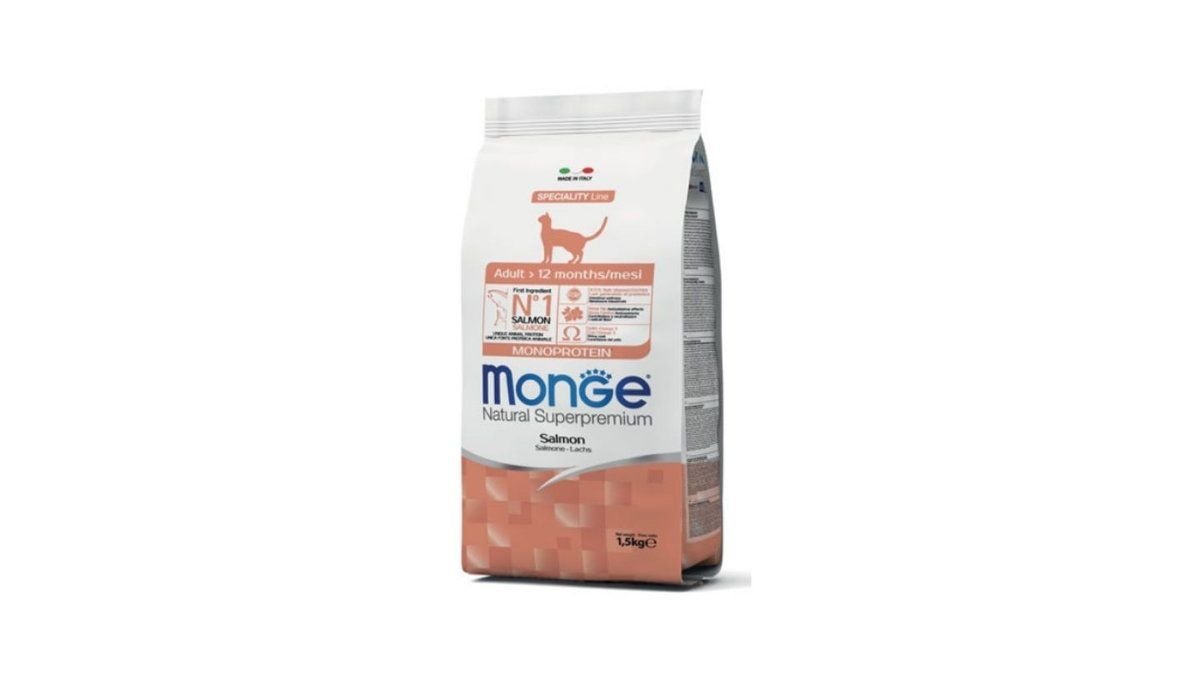 Monge Cat Monoprotein Salmon 1.5kg