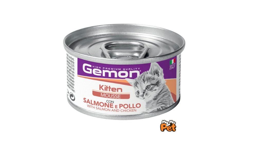 Gemon Kitten Mouse With Salmon And Chicken 85g