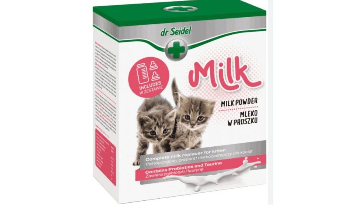 Dr Seidel Milk For Kittens With Feeding Accessories 200g