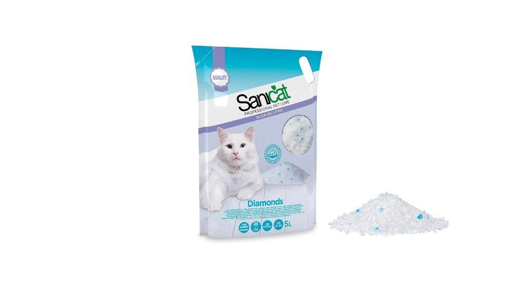 Sanicat – Diamonds (Silica Gel) Fragrance Free Cat Litter 5L