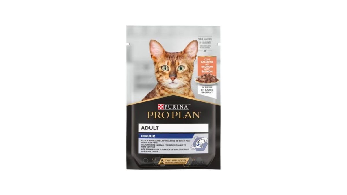 Purina Proplan Indoor With Salmon 85g