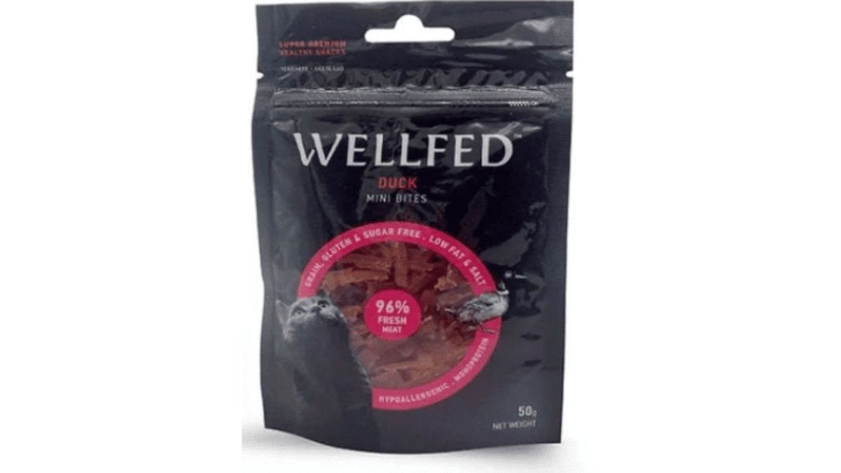 Wellfed Mini Bites Duck 50g