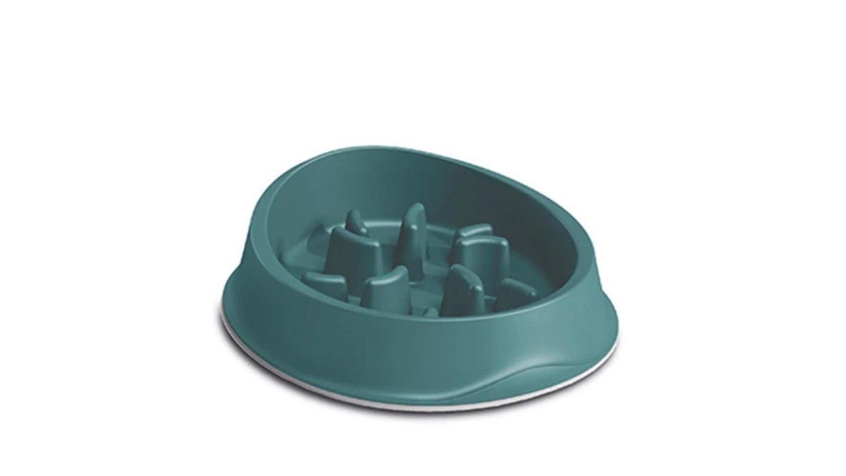 Stefanplast Chic Slow Feed Bowl (0.5L) Green