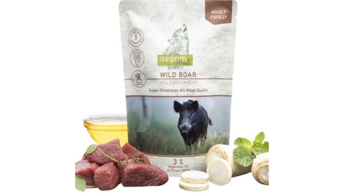 Isegrim – Adult Monoprotein Wild Boar Pouches 410g