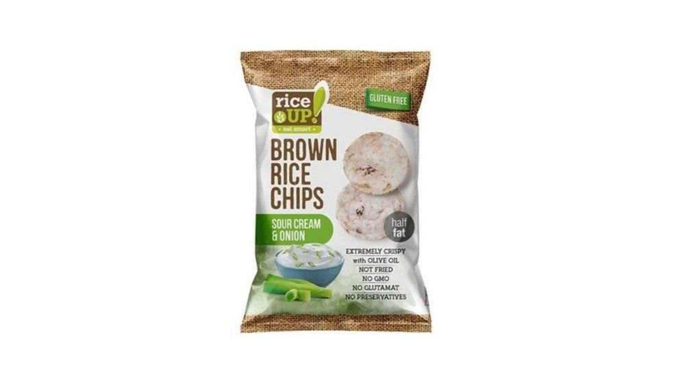 RiceUP! Ryžové lupienky s píchuťou smotany a cibule 60 g